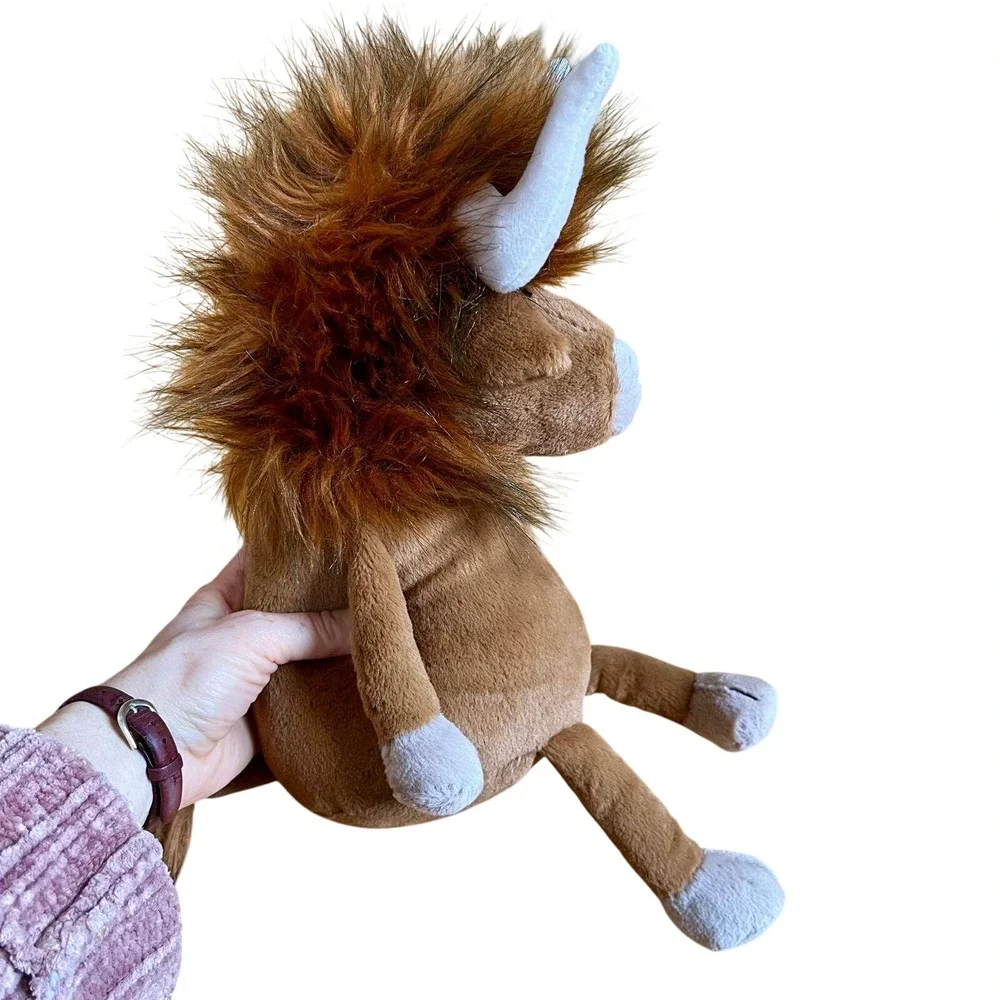 Jellycat‎ Ramone Bull Plush Brown Stuffed Animal Retired RAM4BL Tags Attached